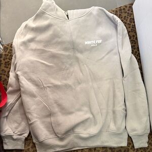 White Fox Vol.3 Gray Sweatshirt